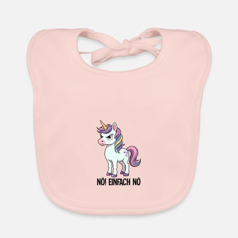 Non, tout simplement non Bavoir bio Bébé