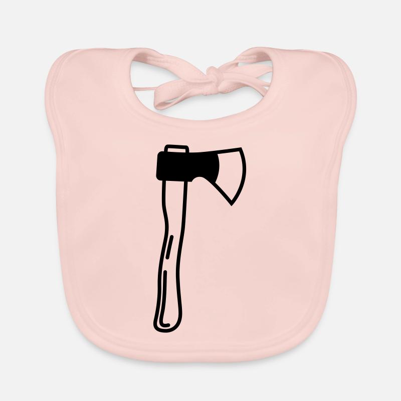 Axt Symbol Baby Bio-Lätzchen