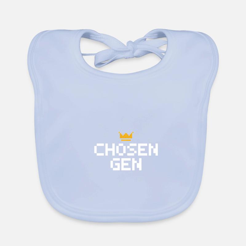 Génération élue de joueurs chrétiens Bavoir bio Bébé