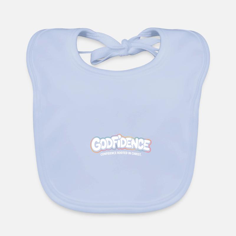 Foi chrétienne Godfidence Bavoir bio Bébé