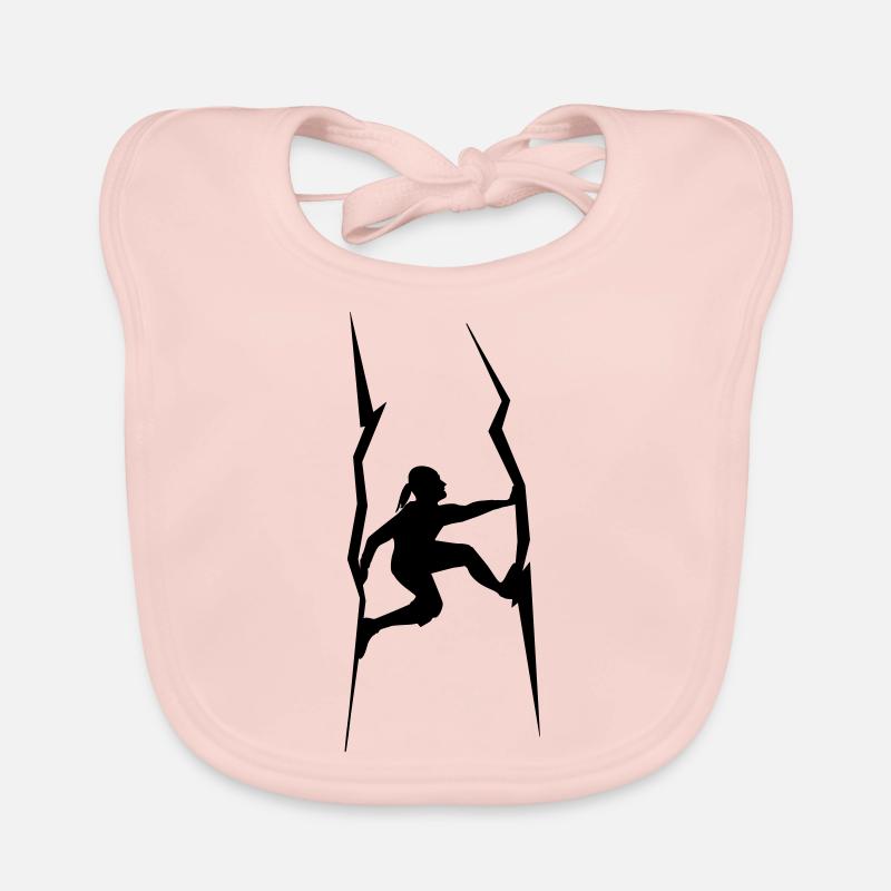 fireplace climbers Organic Baby Bibs