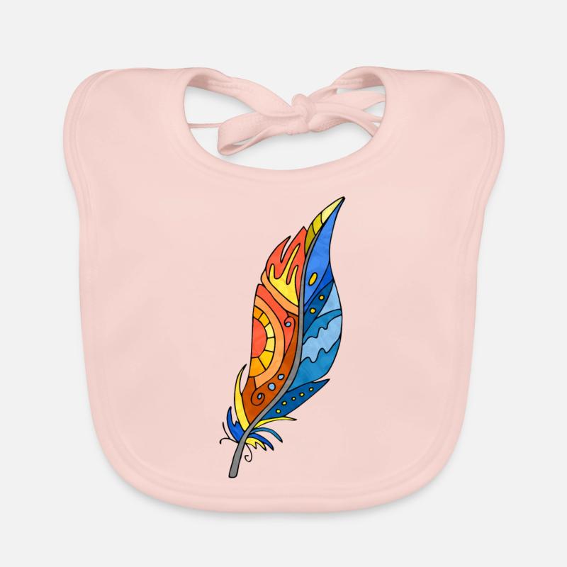Feather Organic Baby Bibs