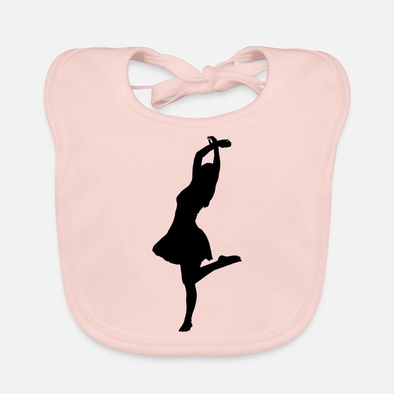 tänzerin Baby Bio-Lätzchen