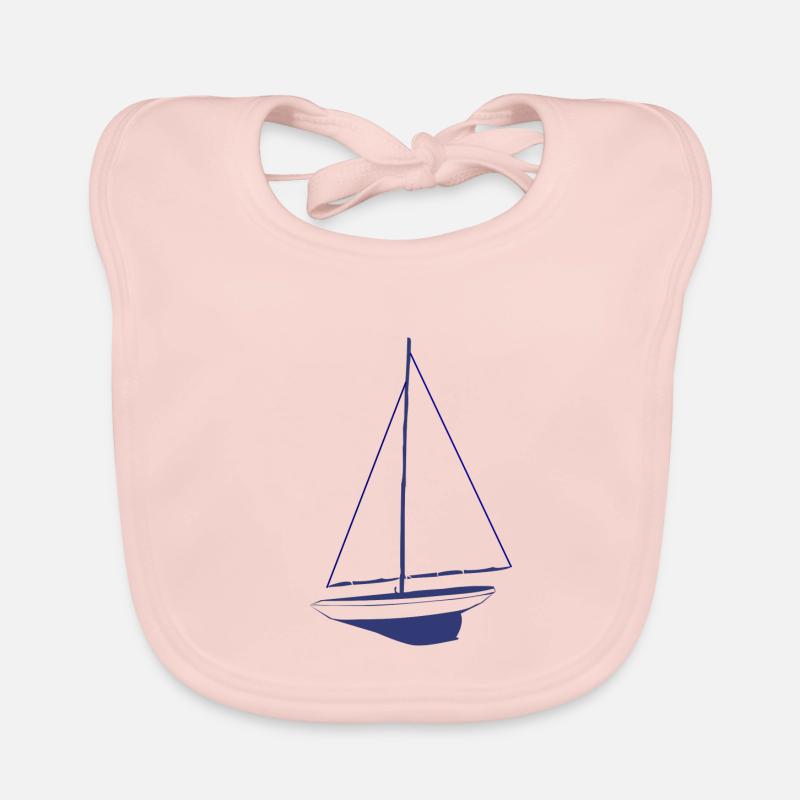 Segelboot Boot Segeln Schiff Meer Baby Bio-Lätzchen