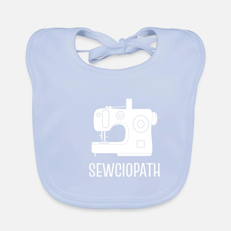 Sewciopath Joker oder Komiker Gift Baby Bio-Lätzchen