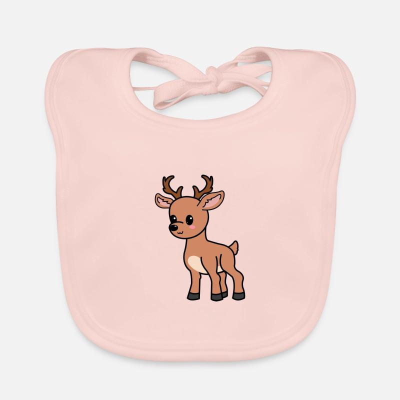 Mack das Reh Baby Bio-Lätzchen