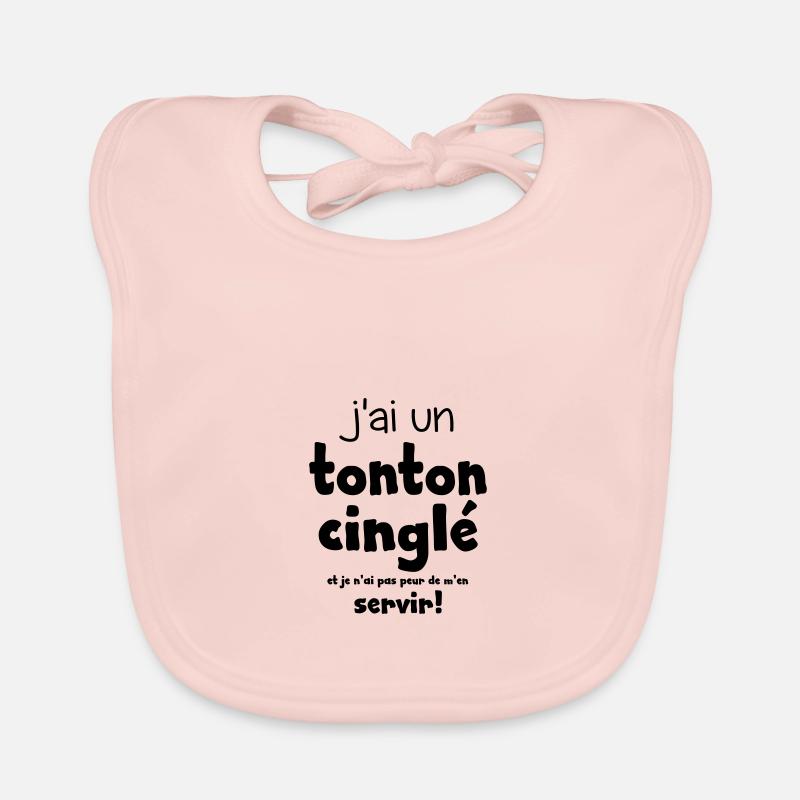 tonton cingle Bavoir bio Bébé