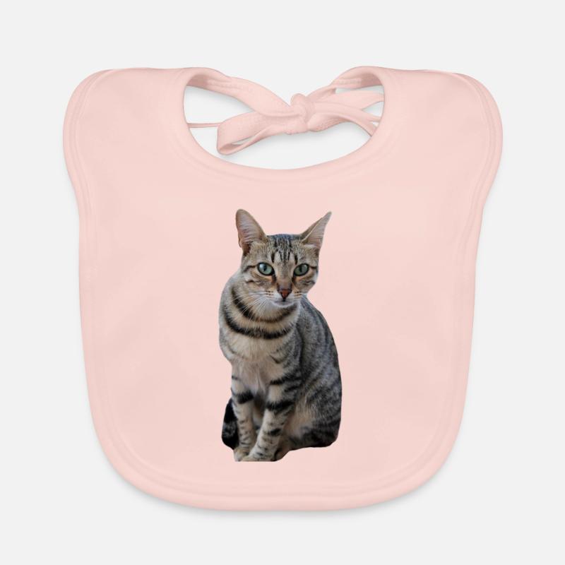 Cat Kitten Organic Baby Bibs