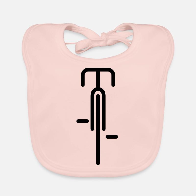 Vélo - Vélo - Bavoir bio Bébé - rose