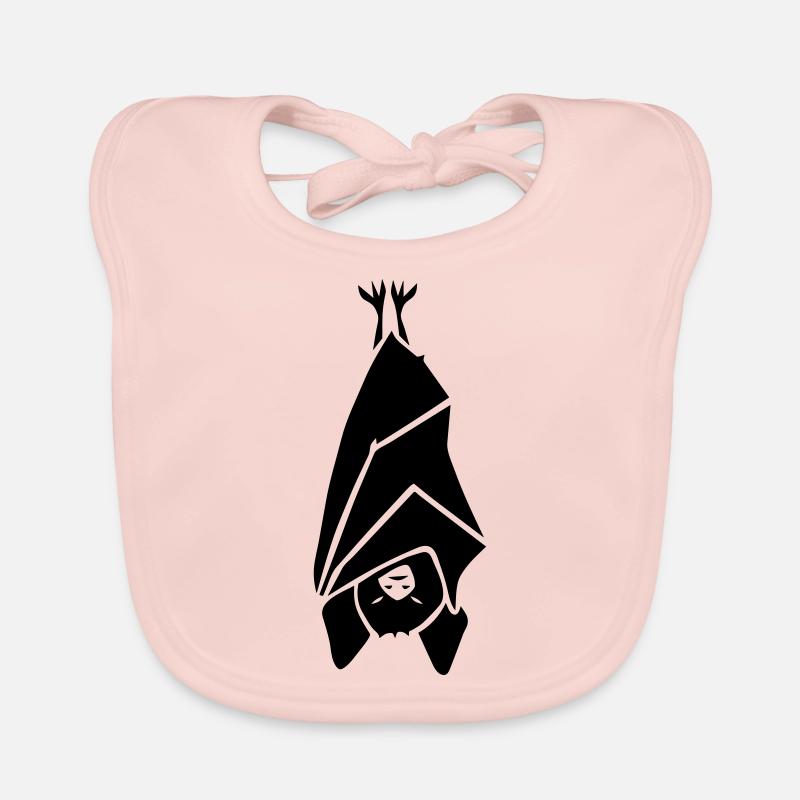 fledermaus bat winterschlaf schlafen schlaf Baby Bio-Lätzchen