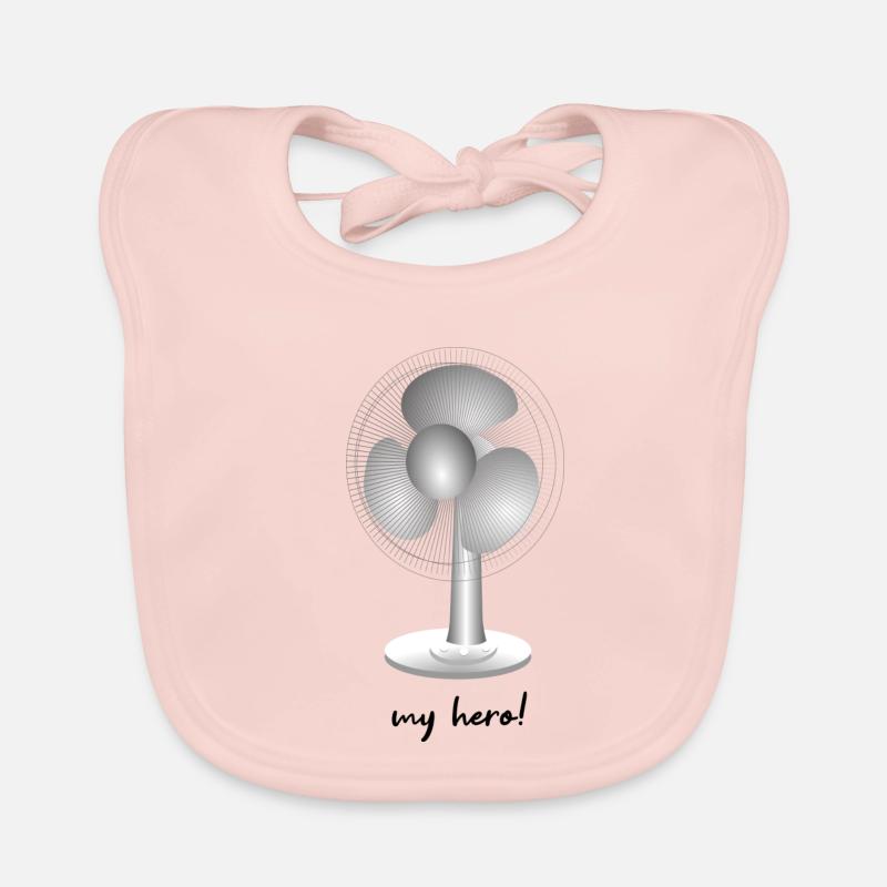Ventilator mein Held! Baby Bio-Lätzchen
