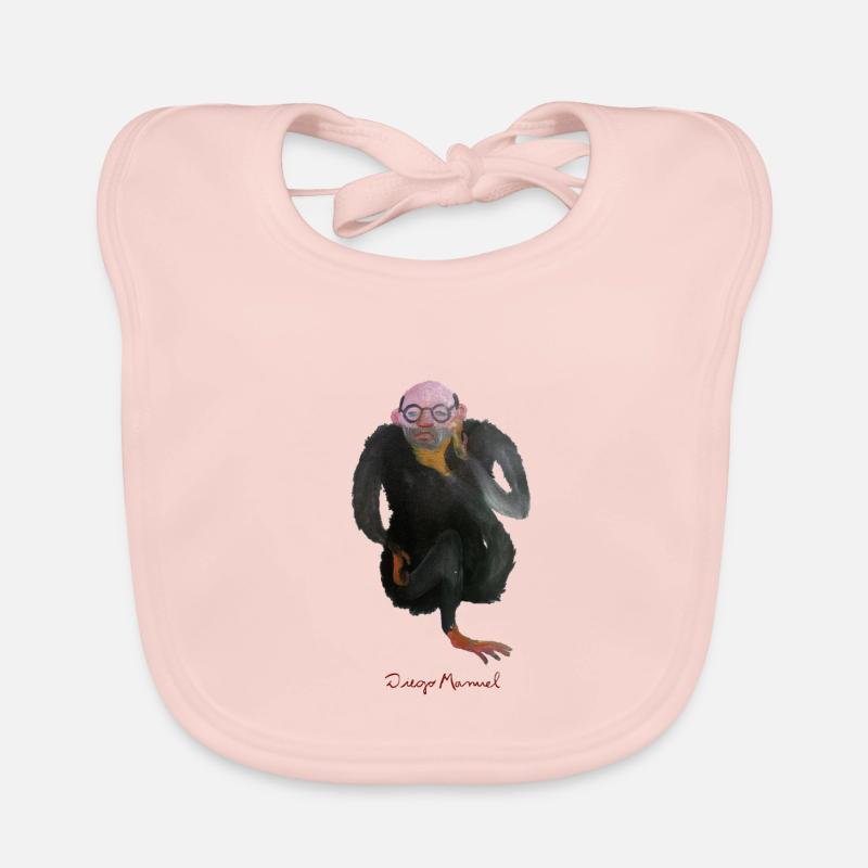 penseur gorille Bavoir bio Bébé