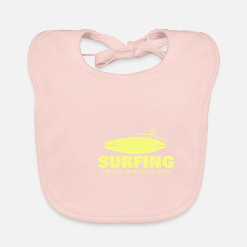 Surfing, gift, gift idea Organic Baby Bibs