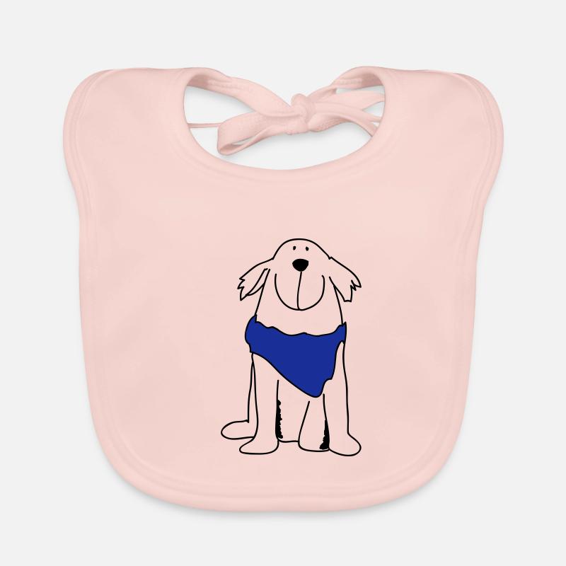 Retriever mignon Bavoir bio Bébé