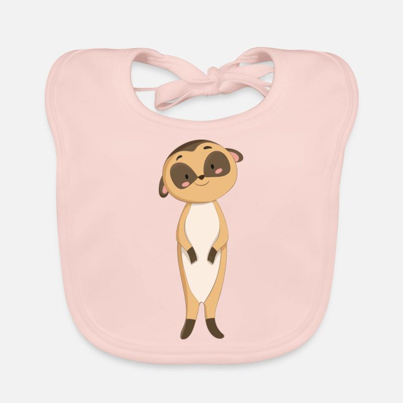 Suricate suricate Bavoir bio Bébé