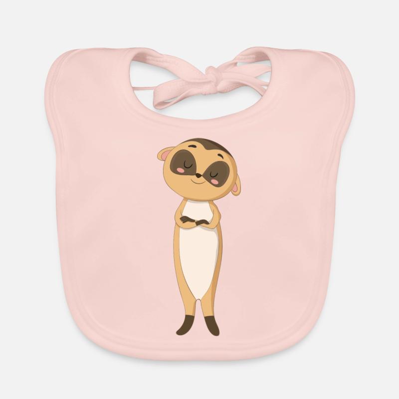 Suricate Doux Bavoir bio Bébé