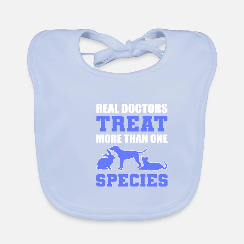 Echte Ärzte Tierarzt Gift Baby Bio-Lätzchen