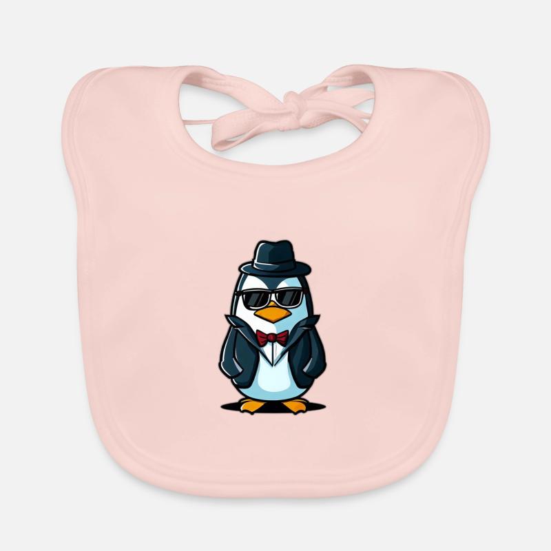 Pinguin Baby Bio-Lätzchen
