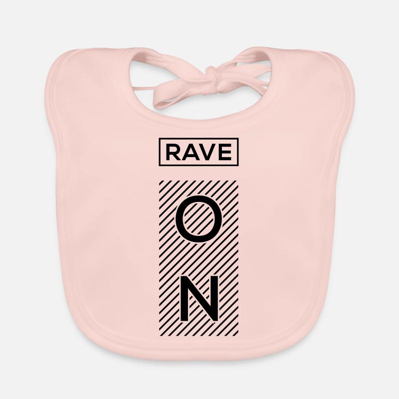 Rave On Organic Baby Bibs