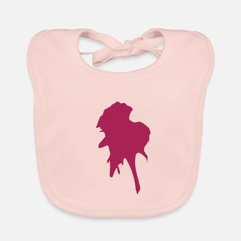 modèles de taches - changement de couleur de motif possible Bavoir bio Bébé