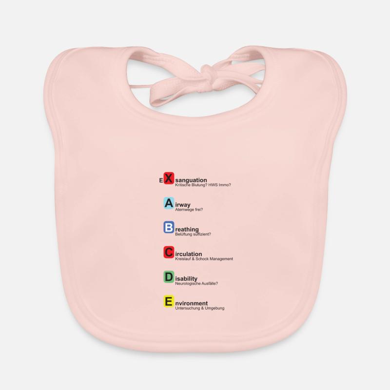 ABCDE German Organic Baby Bibs