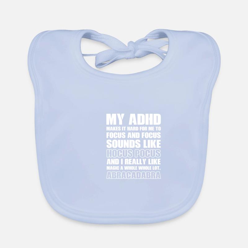 Focus Magic Hyperactive and Cool Gift Organic Baby Bibs