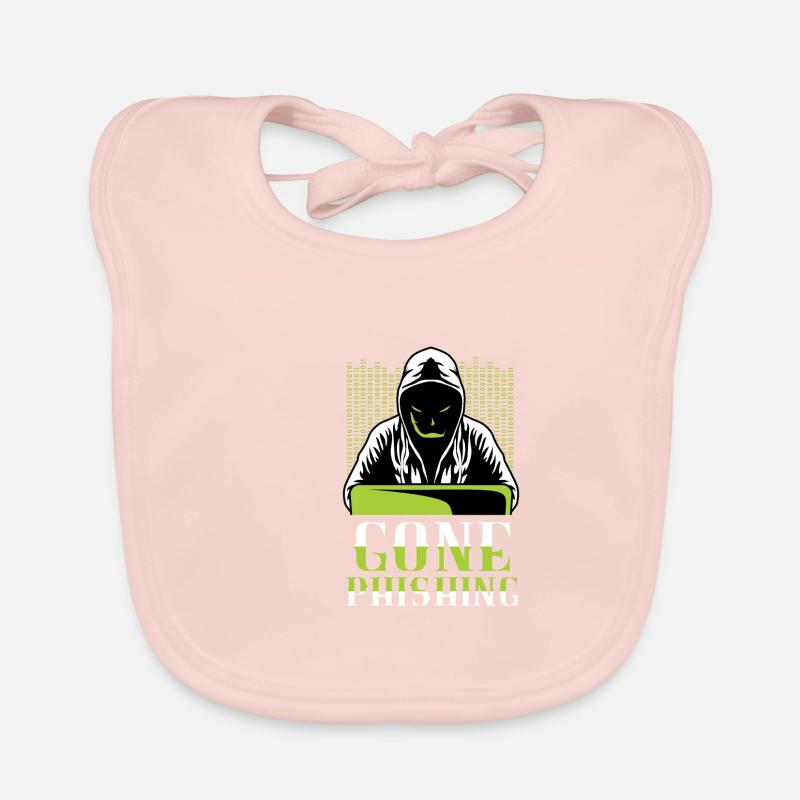 Gone Phishing. Informatik-Major. Gift Baby Bio-Lätzchen