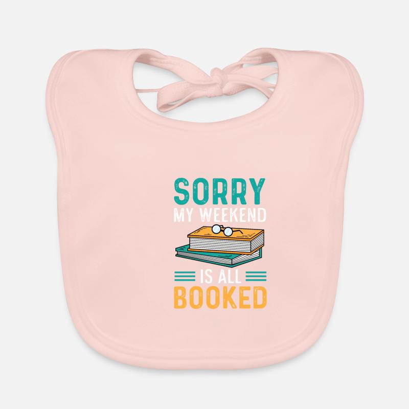 Le week-end est réservé Avid Reader Gift Bavoir bio Bébé