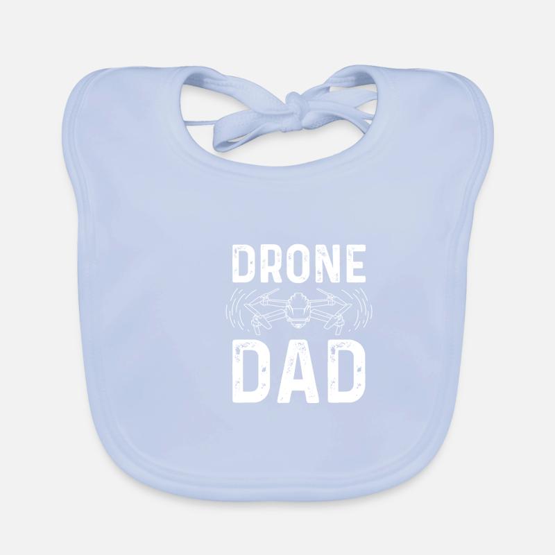 Drohne Computer Experte Gift Baby Bio-Lätzchen
