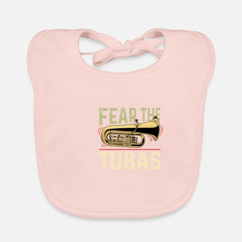 Fürchte die Tubas Dirigent Geschenk Baby Bio-Lätzchen