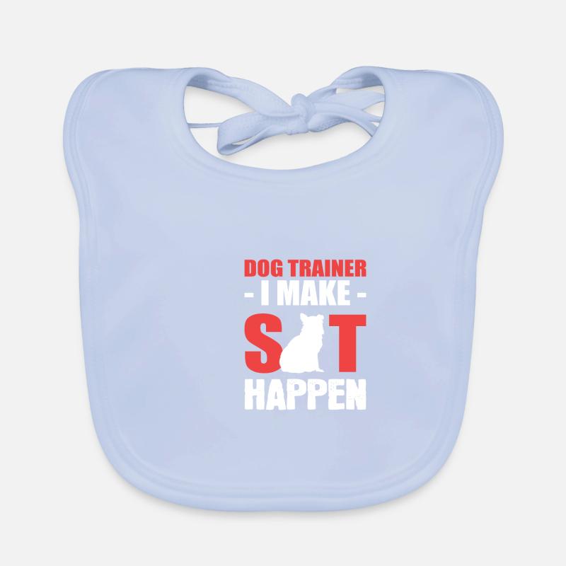 Machen Sie sitzen Tierarzt Gift Baby Bio-Lätzchen