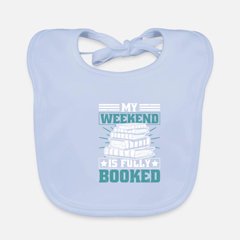 Mon week-end est complet Bavoir bio Bébé