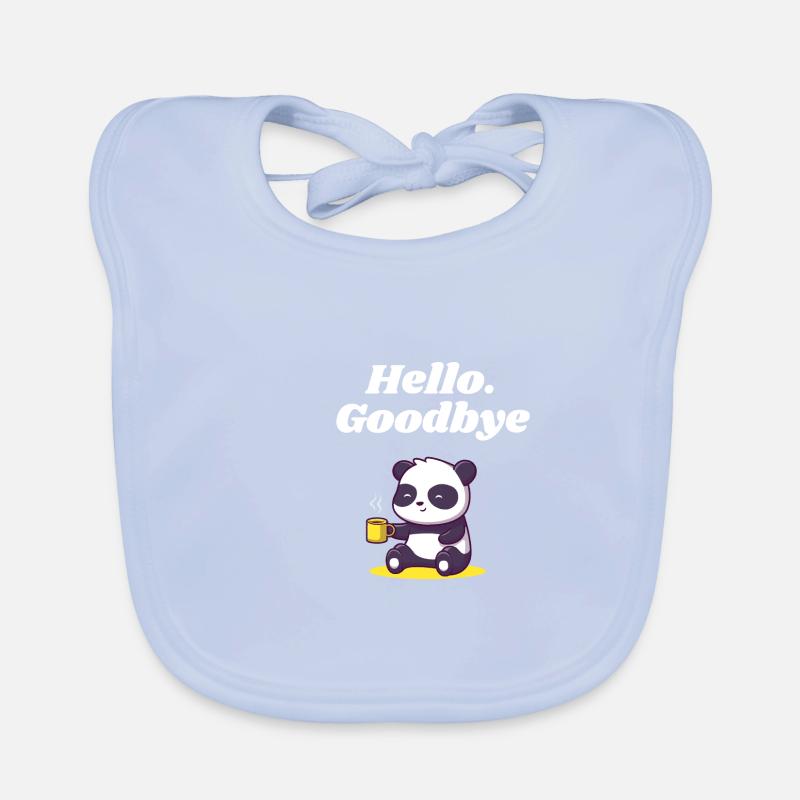 Bonjour Adieu Paroles introverties antis Bavoir bio Bébé