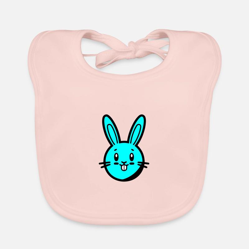 Hase Ostern Baby Bio-Lätzchen