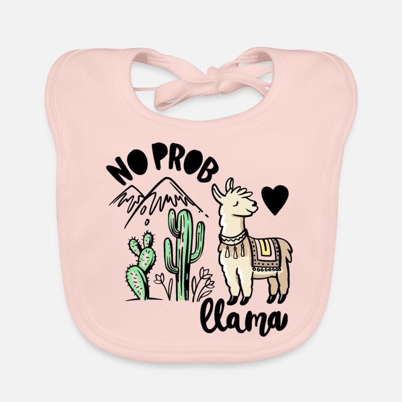 No Prob Llama Baby Bio-Lätzchen