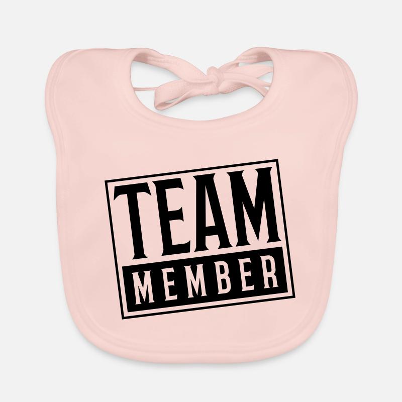 team mitglied Baby Bio-Lätzchen