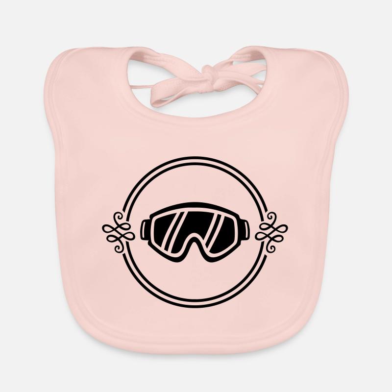 Snowboard Brille Icon Baby Bio-Lätzchen