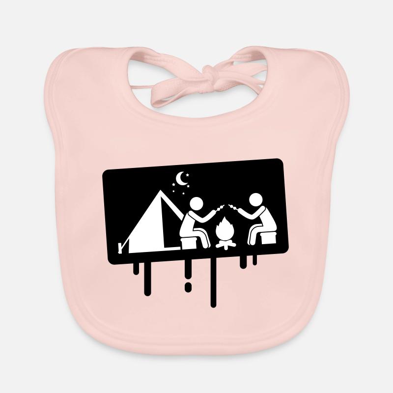 Camping camper Bavoir bio Bébé