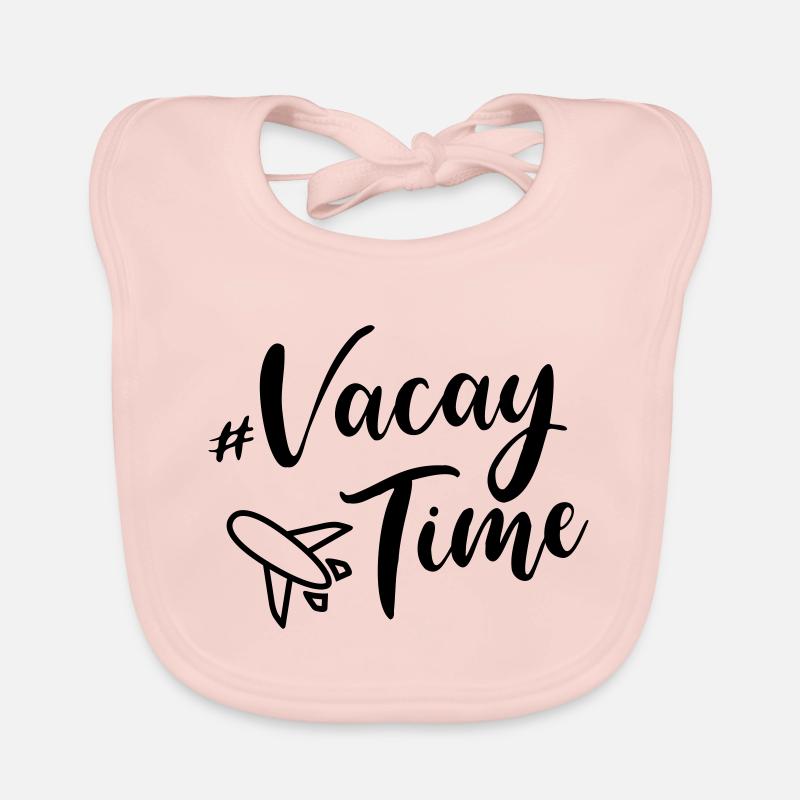 avion de vacances Bavoir bio Bébé