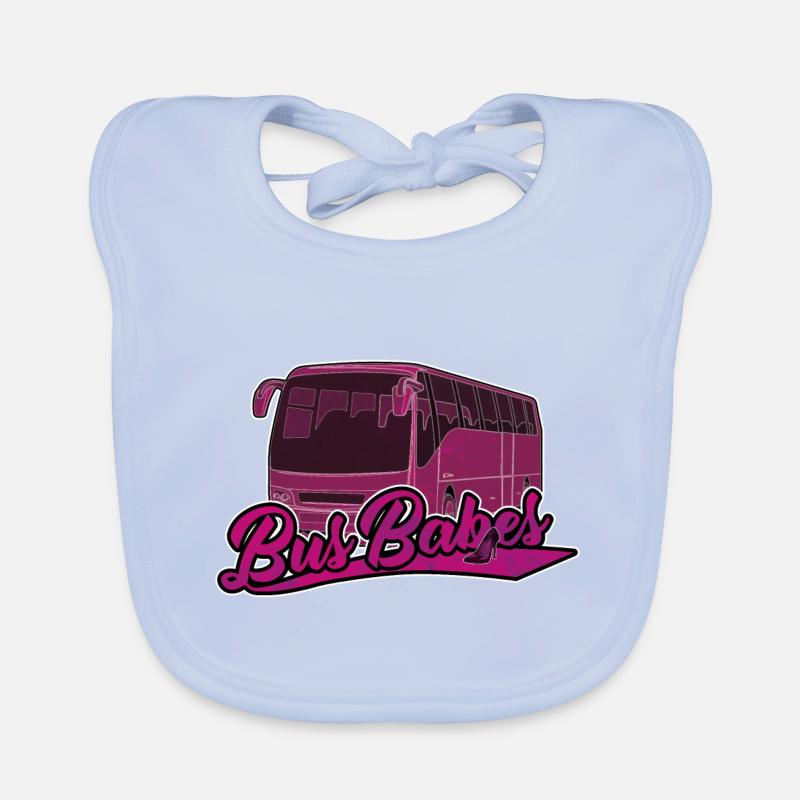 Bus Babes | Bus driver Bus driver gift Organic Baby Bibs