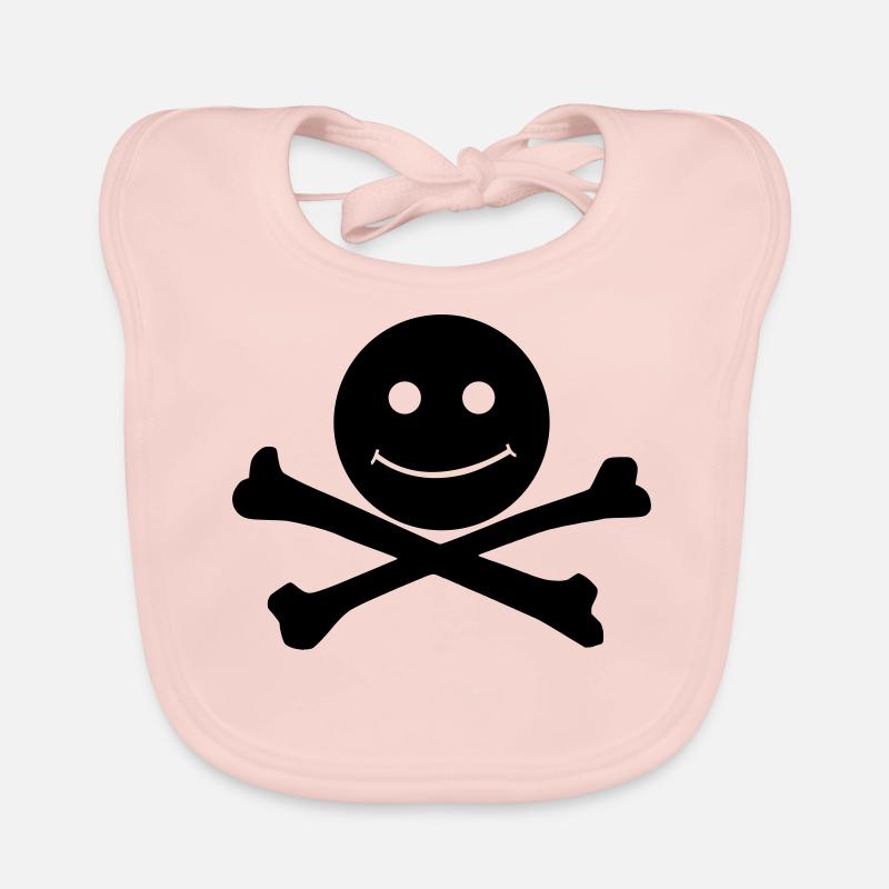 Chemise Enfant Drapeau Pirate Bavoir bio Bébé