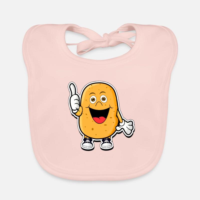 pomme de terre Bavoir bio Bébé