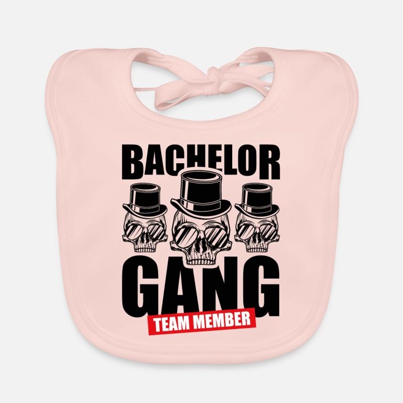 Bachelor degree team Organic Baby Bibs