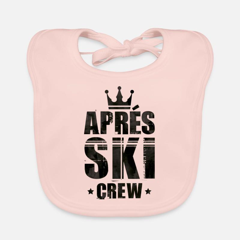 Apres ski crew Baby Bio-Lätzchen