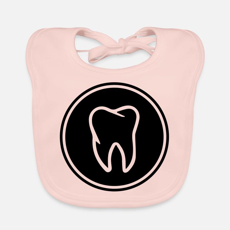 tooth icon Organic Baby Bibs