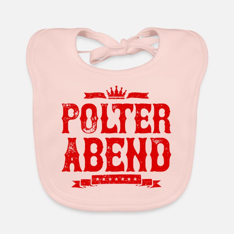 Polterabend Team Bräutigam Baby Bio-Lätzchen