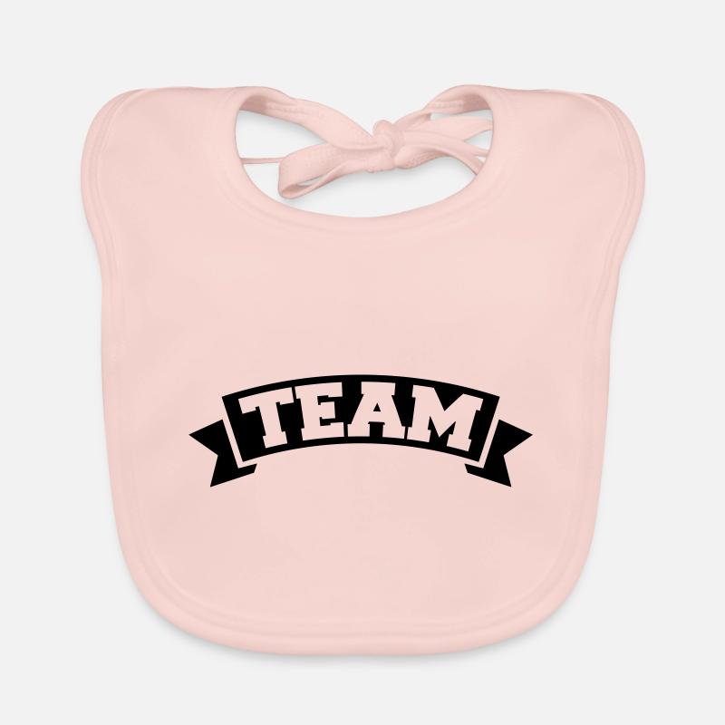 team banderole Bavoir bio Bébé