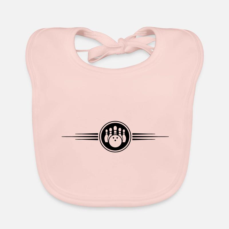 bowling strich icon Baby Bio-Lätzchen