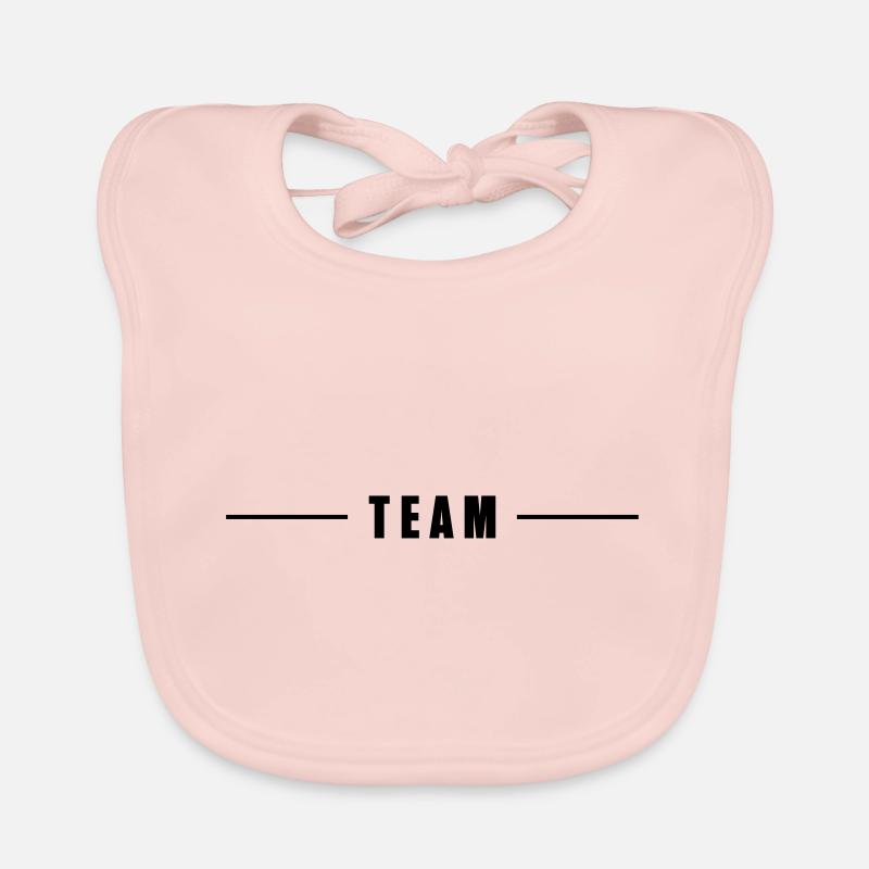 team strich Baby Bio-Lätzchen