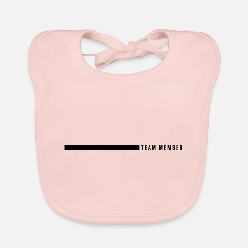 team member dash Organic Baby Bibs